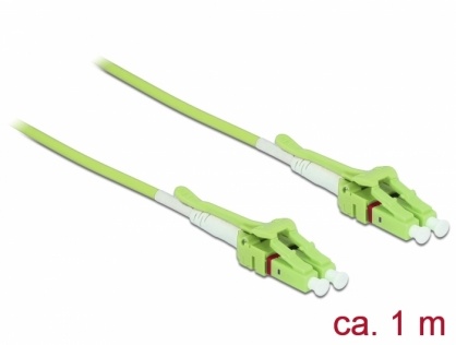 Cablu fibra optica LC la LC Multi-mode OM5 Uniboot 1m, Delock 85688